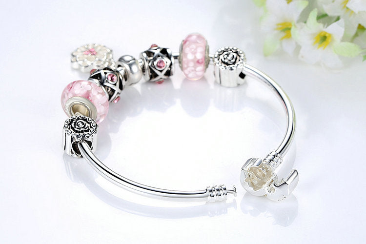 Blooming Dahlia Bracelet Charms For Women