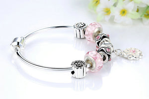 Blooming Dahlia Bracelet Charms For Women