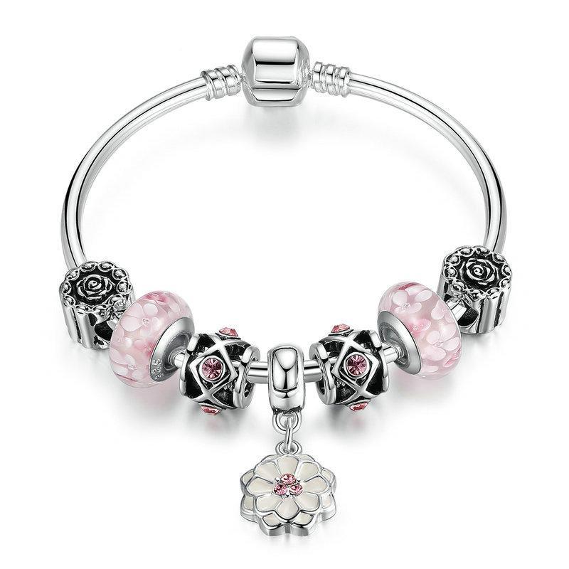 Blooming Dahlia Bracelet Charms For Women