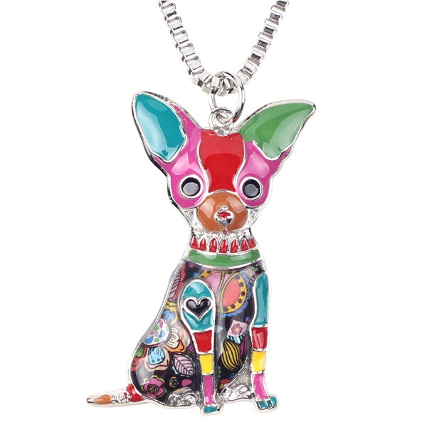 Cute Dog Pendant Necklace